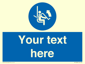 Custom Mandatory: Open safety bar of chairlift